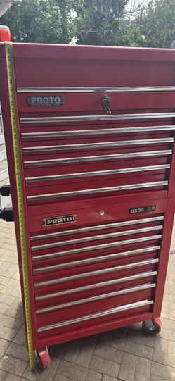 PROTO 550S 14 Drawer roll away tool box