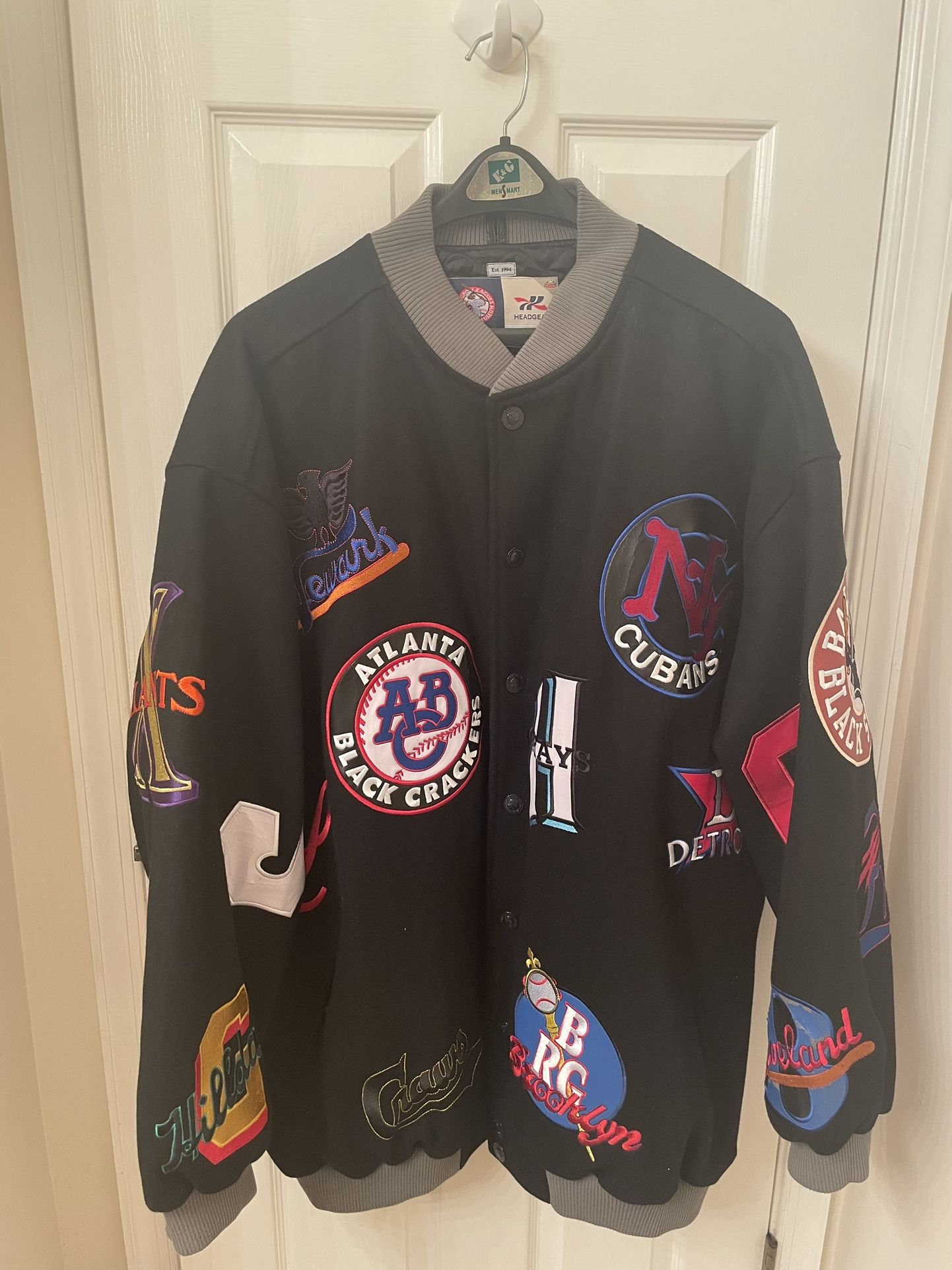 Men Negro League Baseball Jacket