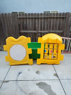 Toddler Playground / Play Structure Parts – Slide + 2 Activity Panels