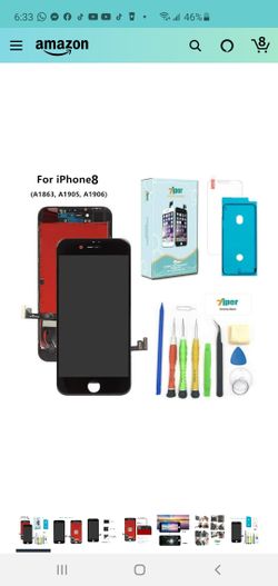 Screen replacement repair kit