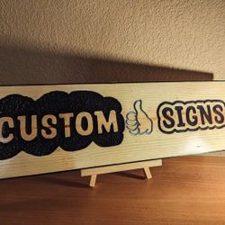 Custom Carved Signs