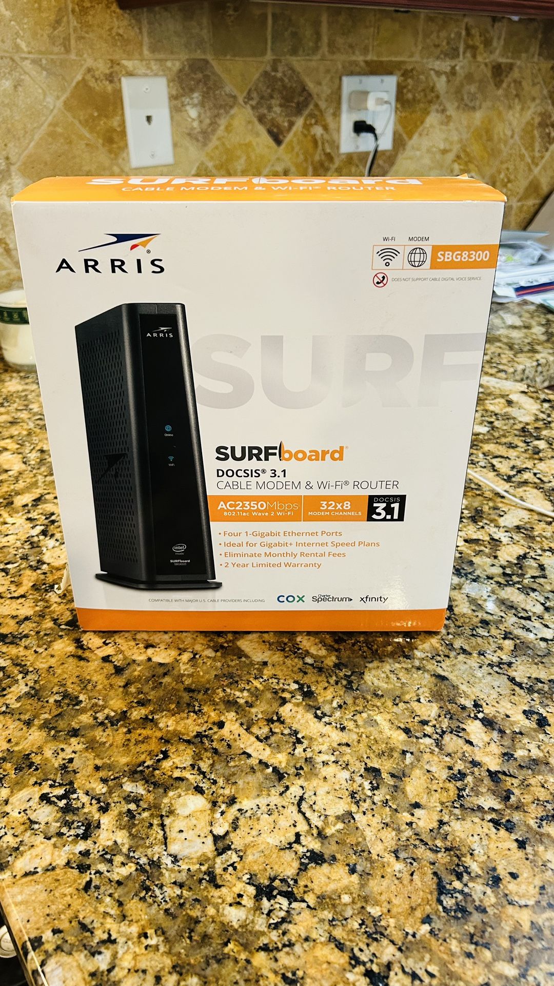 Arris Surfboard Router Modem SBG3800 