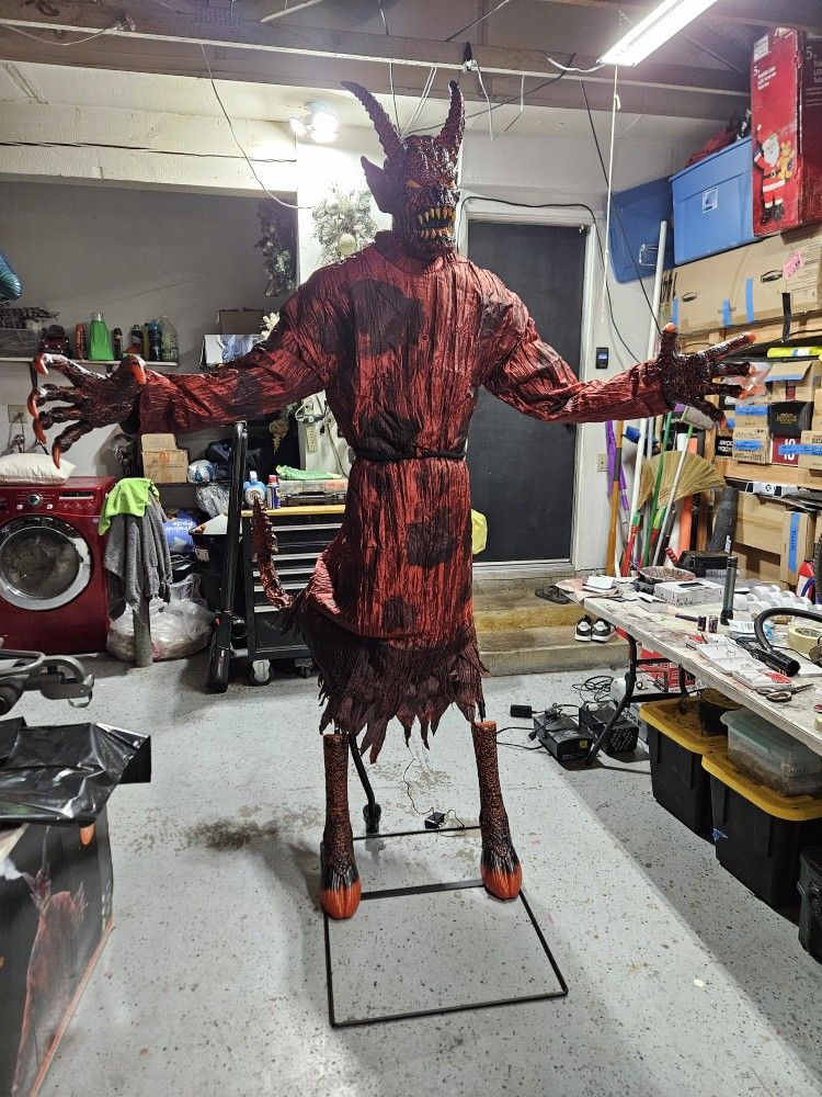 Party City Lava Demon Animatronics Halloween