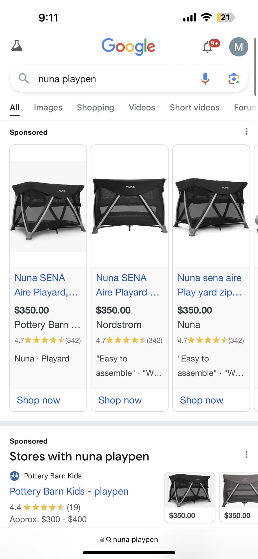 Nuna Sena Aire Playpen