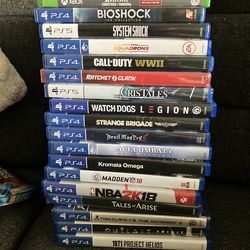 PS4 ps5 Xbox games