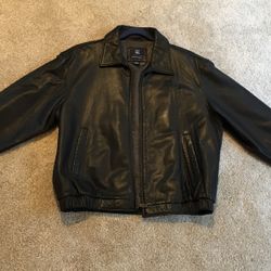 Hunt Club Lambskin Bomber Jacket