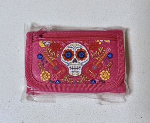 Disney Pixar Pink Coco Trifold Wallet 