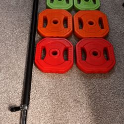 Nice Weight Set For Sale $50.00