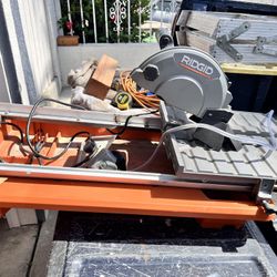 9-Amp 7 In Rigid Tile Saw
