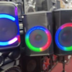 Loud Portable Kareoke Bluetooth Party Speaker. STARTING At $69. Free Wireless 🎤