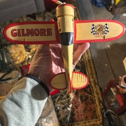 Vintage Model Airplane Metal 