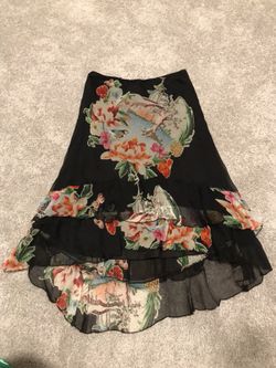 Silk skirt in size M