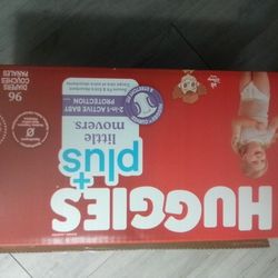 Huggies Plus Size 7 ,,96 Diapers 