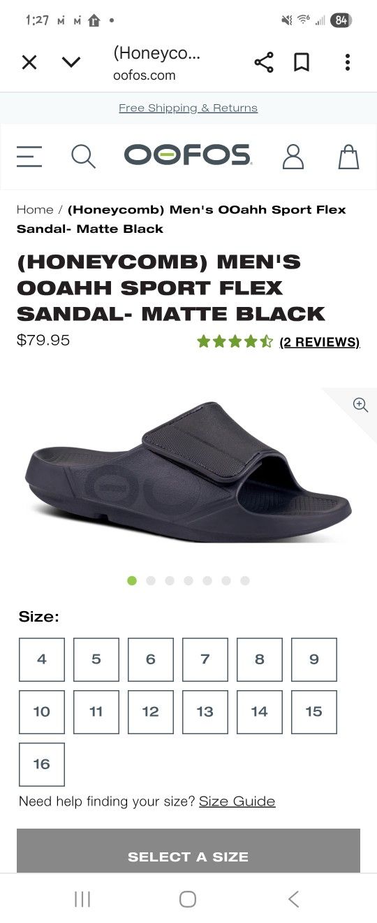 Oofos Slides
