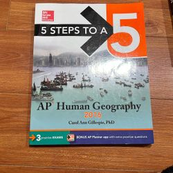 5 Steps To A 5 AP HUMAN GEOGRAPHY 