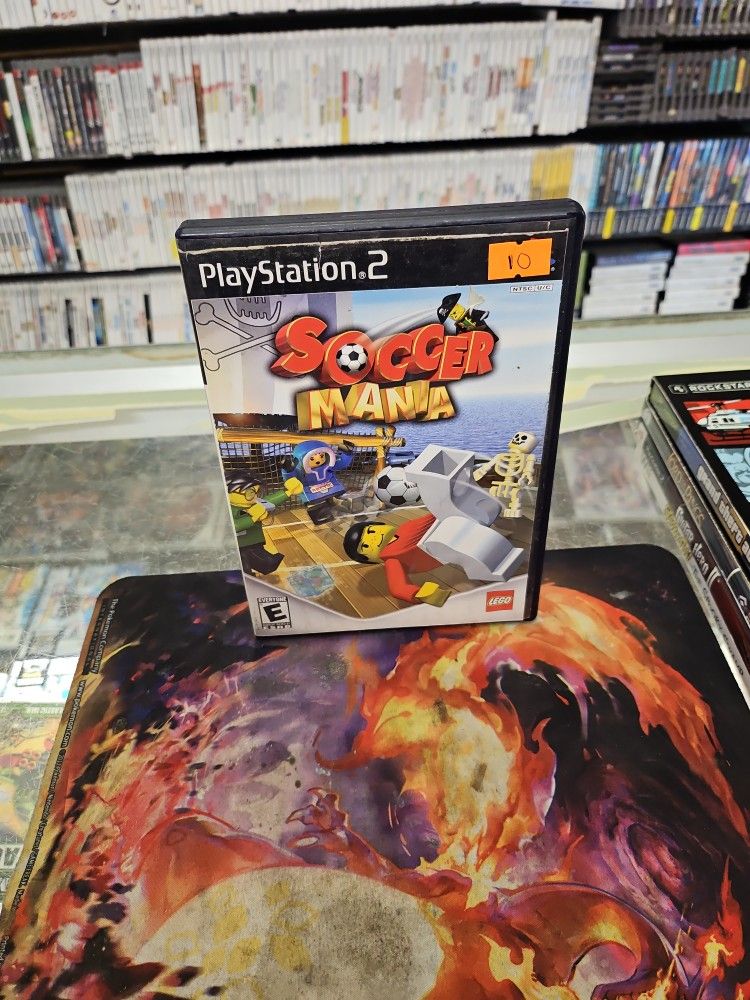 Soccer Mania Black Label Lego Media Sony Playstation 2 PS2 