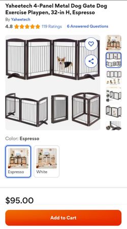 Metal Dog Gate