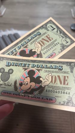 Disney dollars