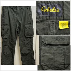 Cabela’s Cargo Utility Pants Size 34 x 32