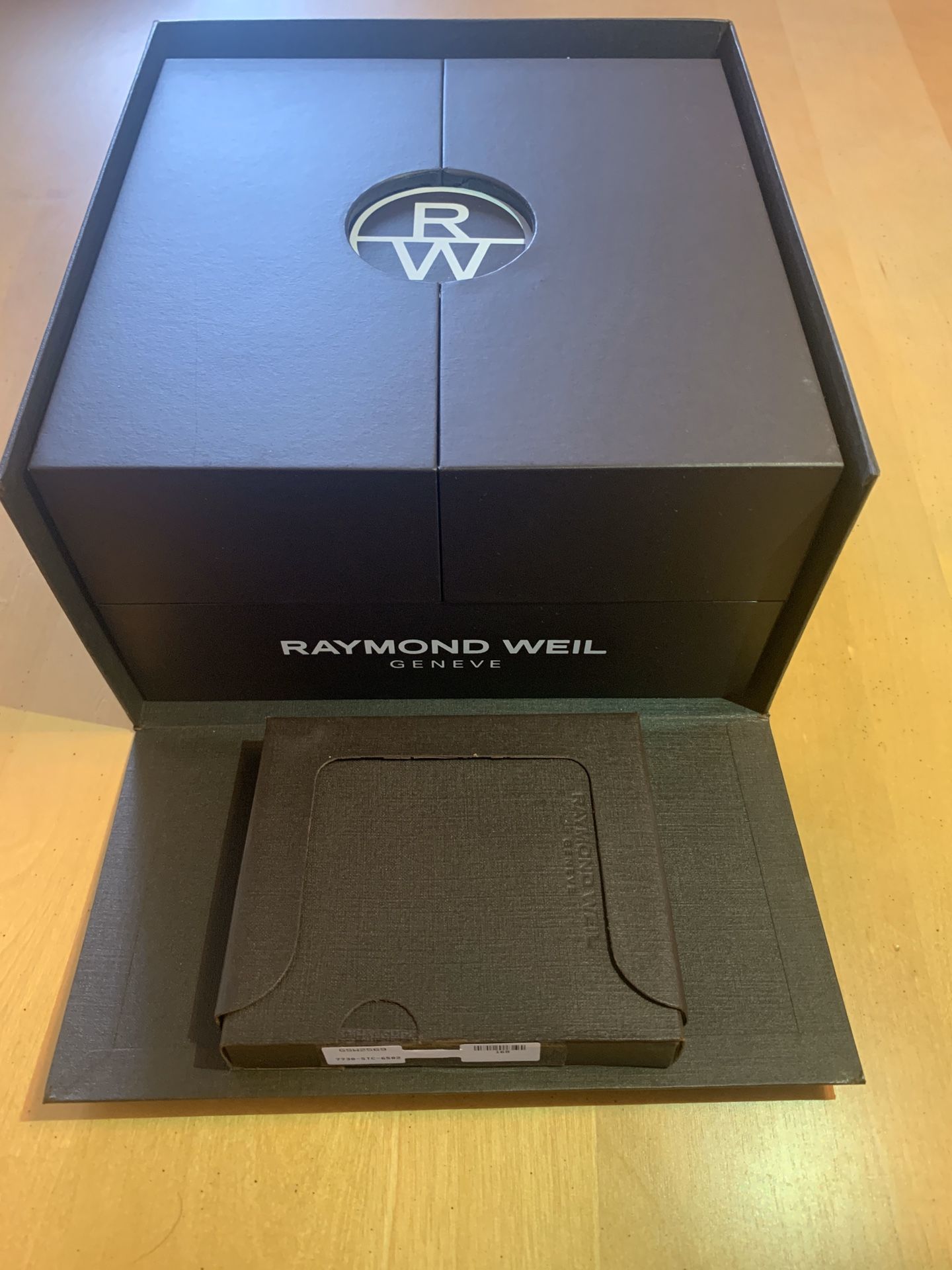 Raymond Weil rose gold men’s watch