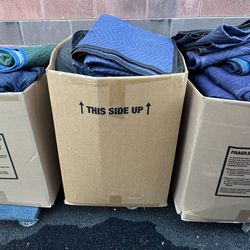 Used Quilted Moving/Packing Blankets - 72" x 80"