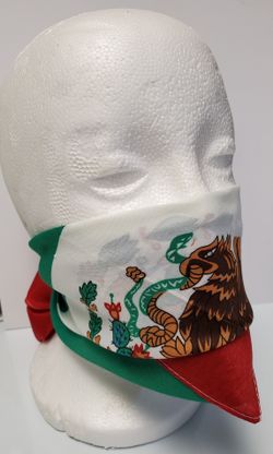 Mexico Flag Bandana