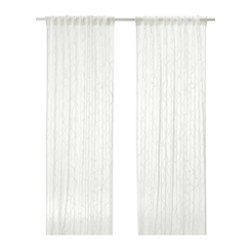 Sheer White Curtains 