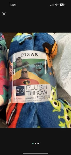 The Big One Plush Throw 5ftx6ft Oversized Pixar 
