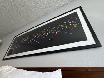 Large Caleb Cain Marcus archival pigment print titled “2020 Dow Jones Index” (2022).”