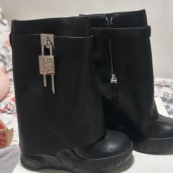 Givenchy Shark Lock Boots 