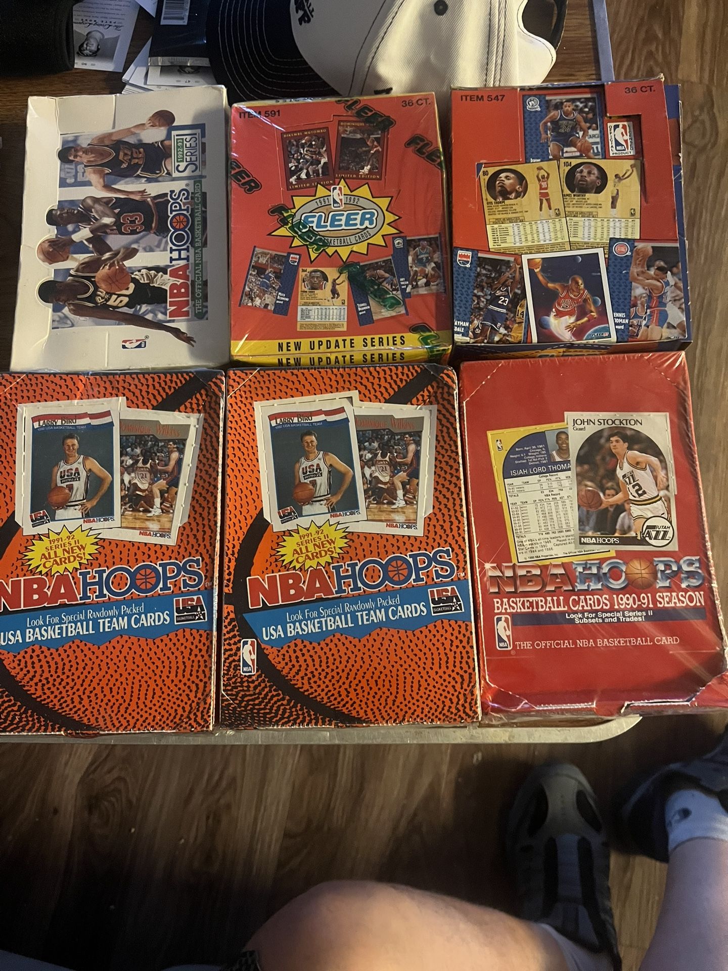 NBA Basketball Boxes Unopened!