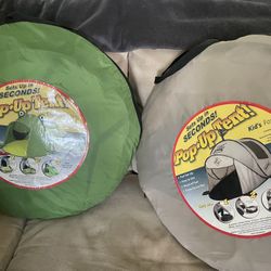 2 Kids Pop Up Tents 