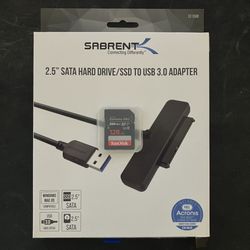 SD Card and SSD/HDD Adapter