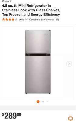 Vissani Mini refrigerador