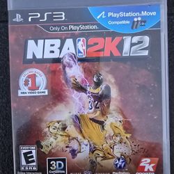 Nba 2k12 Ps3 $5.00