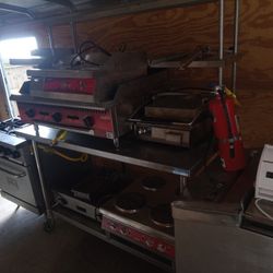Commercial Flat Top Grill 