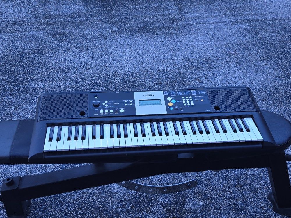 yamaha ypt220 portable keyboard