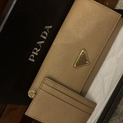 Large Saffiano Leather Wallet