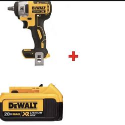DeWalt DCF890B 20V MAX XR 3/8" Impact Wrench w/ FREE DCB204 20V MAX Battery Pack