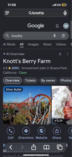 Knotty berry farm ticket