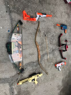 Real Bow And Arrows And Nerf Arrow 