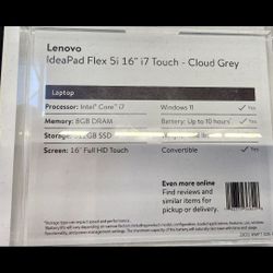 Lenovo  Laptop 16"