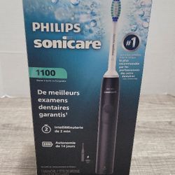 Philips Sonicare 1100 Series Rechargeable Electric Toothbrush - Black