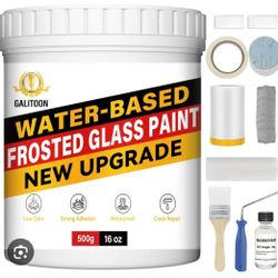 Frosted Glass Paint Kit $15