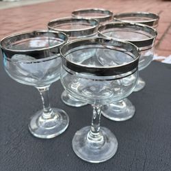 6 Coupe Glasses