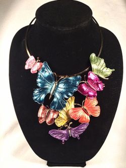 Butterfly necklace