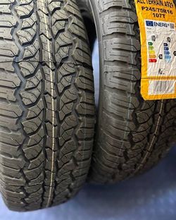245/70/16 All Terrain New Set Of Tires
