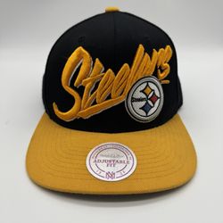 Mitchell & Ness Vintage Collection Pittsburgh Steelers NFL Snap Back Hat