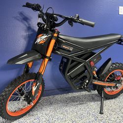 Riding'times Ebike for Teens Adults, 48V 27AH 37MPH Electric Dirt Bike with 14"/12" Motor