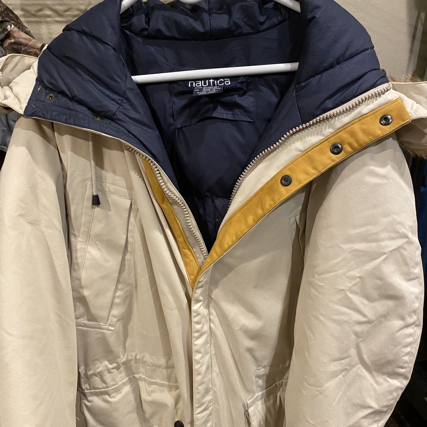 Vintage Nautica winter jacket large